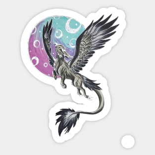 Flying Griffin Sticker